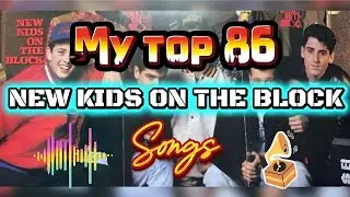 My Top 86 New Kids on the Block Songs of All Time 🎤🎙️ #mytop  #80smusic #nkotb #boyband #shorts 