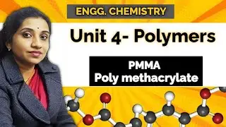 Plastic Polymer (polymethylmethacrylate) PMMA or plexiglass
