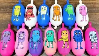 Making Slime With Transparent Balloons - Relaxing Sound -Satisfying Slime - NO EDITING VIDEO #4k