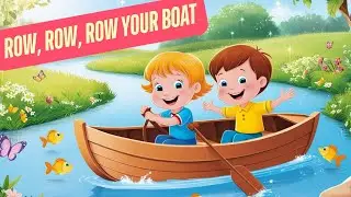 Row, Row, Row Your Boat Classic Nursery Rhymes:#please_subscribe_my_channel