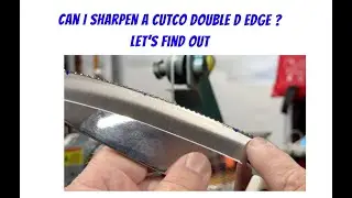 Заточка ножа Cutco Double D Edged #заточканожей #заточка