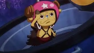 Big mom chase chopper and Usop - One Piece