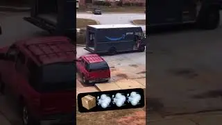 Amazon Delivery Truck Gets Ransacked #2023 #news #fyp #trending #trendingshorts  #theft #loot