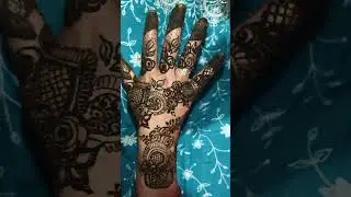 R letter mehndi design || Mehndi design #art #shortsfeed #shorts #mehndi #viralshorts#trendingshorts