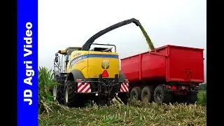 Mais hakselen | New Holland FR550+T7.220+T7060 | Kievit Deil | Maish&auml;ckseln | Harvesting maize