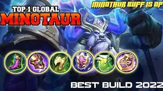 MINOTAUR SUPER TANK NONSTOP ROAMING || FULL LIFESTEAL || BEST BUILD MINOTAUR 2022