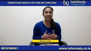 Student review About Infostudy. CSIR UGC NET Maths Student secured JRF Rank 49. #csirnetmathematics