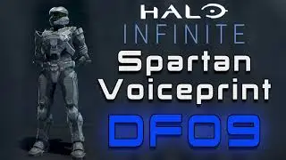 Halo Infinite: Multiplayer -  Spartan Voiceprint DF09 [No Background Noise]