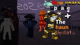 Bear apostrophes new years update + the haunting update (new skins + badge and level reward) 