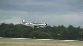 ILA 2012 Formation Me-262 + Messerschmitt BF 109