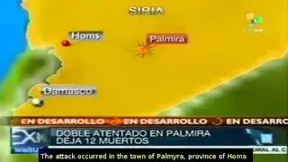 Car bomb attack hit central Syria town of Palmyra