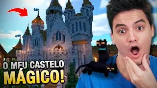 CONSTRUÍ UM CASTELO MÁGICO NO MINECRAFT #1-29 [+10]