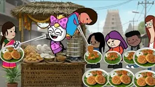 பிசினாரி குடுமியின் பொடி இட்லி வியாபாரம் #tamilcomedy  #chinnaponnu #owner #sarojacomedy #kudumi