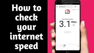 How to check internet speed in android || internet speed kaise check kare