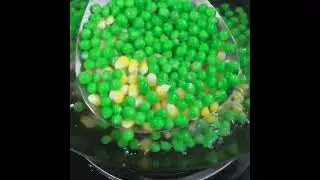 The corn kernels and peas fried like this are so delicious, both children and adults love to eat the