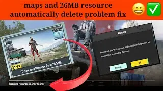 bgmi 26mb update problem fix | bgmi automatic delete file problem fix | bgmi problem solve