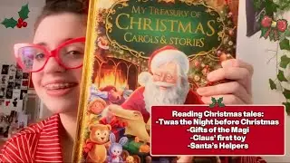 ASMR| Reading Christmas stories to help you fall asleep 