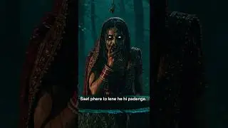 Ganji Chudail ka kand part 56 | Chudail Cartoon | #shorts #comedy #cartoon #horrorstories