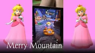 Mario Kart Tour - Cat Peach in Merry Mountain #2