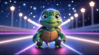 🌟🐢 Tito and the Starry Race Song for Kids | Magical Adventure Nursery Rhyme 🚀✨