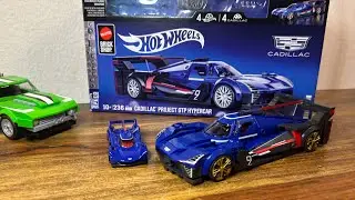 Und weiter gehts👍Cadillac Project GTP Hypercar JFR 89! Mega, Mattel Brick Shop Hotwheels