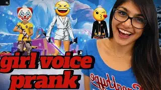 🤣 MiaKhalifa prank in free fire || Girl voice prenk || funny reaction || 🤪