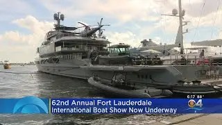 62nd Annual Fort Lauderdale International Boat Show Underway