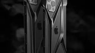 ALTER EGO&reg; Stealth Titanium Luxury iPhone 12 Pro Case
