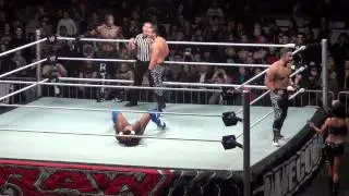 WWE in Moscow(Primo & Epico  vs R-Truth & Kofi Kingston) part 4.MTS