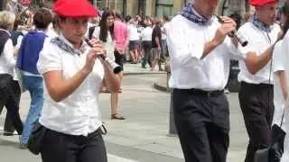 Traditional Basque music, San Roke Festival, Guernica, 2013
