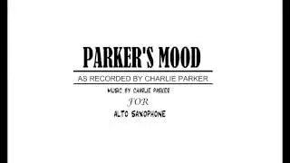 Parker's Mood -- Charlie Parker Transcribed Solo And Play Along