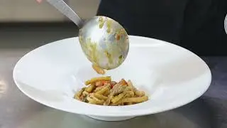 RISTORANTE LA GATTA | PASSATELLI CILIEGINI CONFIT E SALSICCIA