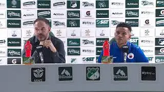 Rueda de prensa de Pasto tras su partido con Cali