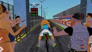 Ipin pinjem motor Upin ikut balapan motor Drag 🤭 Yuguin Game