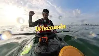 The Paddling Diaries #12 - Sea Kayaking from Illinois to Wisconsin. 12.5 miles.