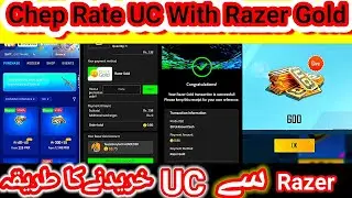 How to purchase uc in chep price by Razer gold How to purchase Razer pin in chep price Chep rate uc