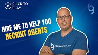 Hire me to help you recruit agents