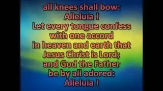 All praise to thee for thou O King divine