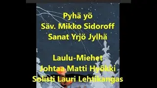 Laulu-Miehet - Sidoroff: 