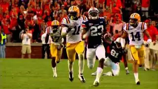 Auburn Fast Onterio McCalebb Touchdown vs LSU 2010