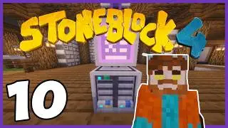 Starting AE2 the EASY Way in Stoneblock 4 &ndash; Fast Processors & World Engine Crafting! (Ep 10)