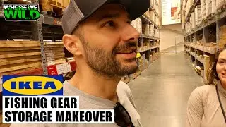 ПРЕОБРАЖЕНИЕ хранилища рыболовных снастей IKEA: покупки, сборка и организация