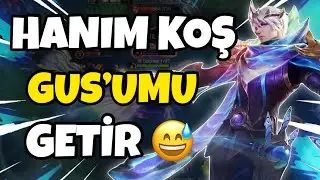 HANIM KOŞ GUS'UMU GETİR 😅 - Gusion - Mobile Legends