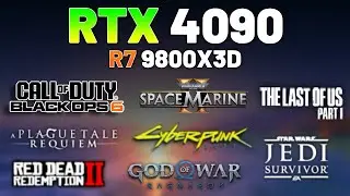 RTX 4090 + AMD RYZEN 7 9800X3D &mdash; Тест в 8 играх #6