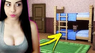 Desafios no Minecraft - DESAFIO com NAMORADA : QUARTO DE BRINQUEDOS - Minecraft