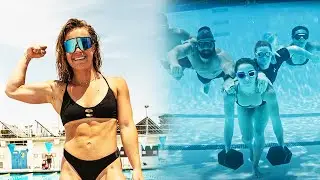 I Tried an Underwater Workout...