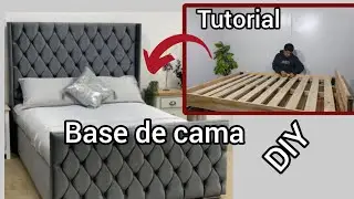 COMO HACER TARIMA DESARMABLE / CAMA/