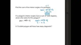 Honors Geometry Unit 7 Day 2 Notes