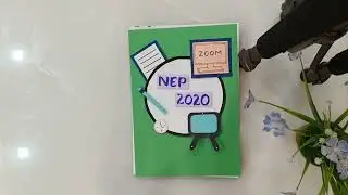 Project File on New Education Policy 2020 | School Project| Project File Decoration