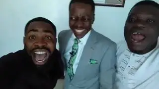 Woli Arole and Asiri Meet Pastor Sam Adeyemi... Watch His Reaction